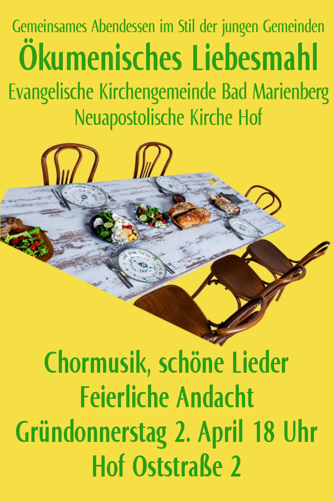 Gottesdienst mit Abendmahl in Hof