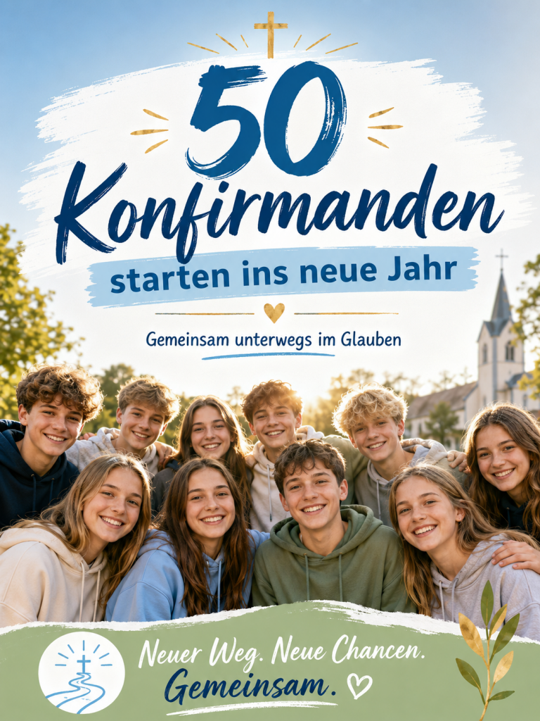 50 starten ins neue Jahr