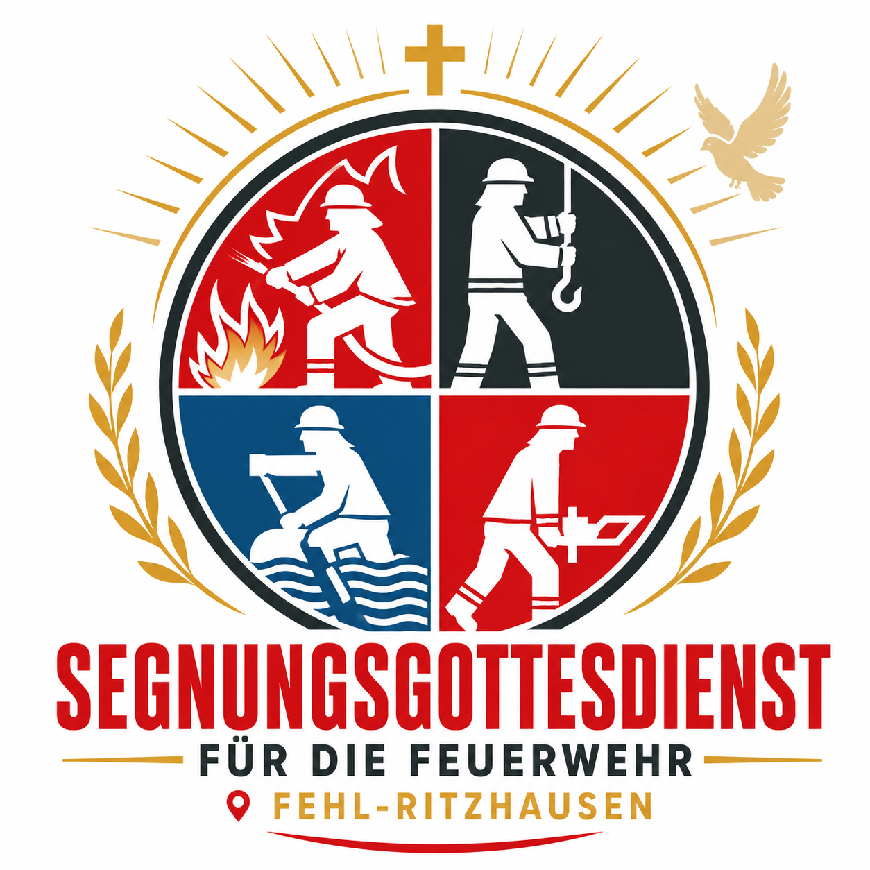 Gottesdienst für Feuerwehrleute (alle sind herzlich willkommen!)