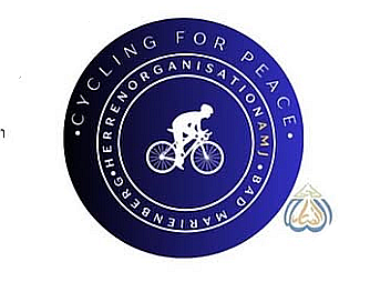Fahrradfahren für den Frieden