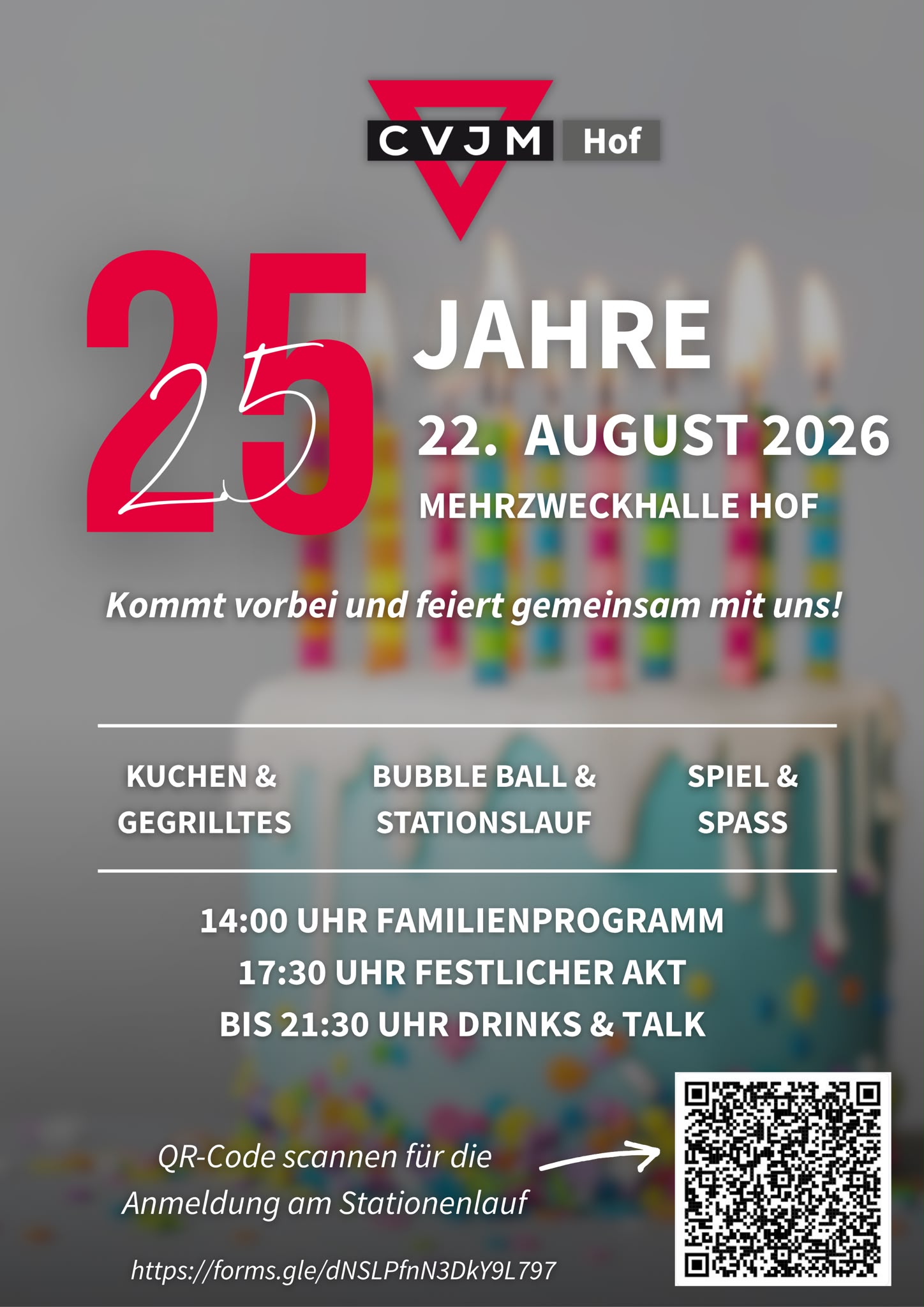 CVJM Hof feiert 25jähriges Jubiläum
